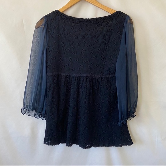 Cynthia Cynthia Steffe Embroidered Blouse - Sz 4 - Picture 6 of 8